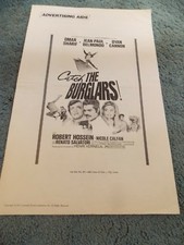 THE BURGLARS(1971)OMAR SHARIF ORIGINAL PRESSBOOK
