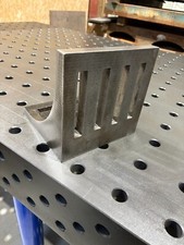 9'' X 9'' X 9'' ENGINEERS CAST IRON OPEN ANGLE PLATE UK DELIVERY PAL-A4