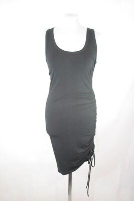VERONICA BEARD Kleid in Schwarz (gerafft)   Gr.S-M   355/16  *bitte messen*