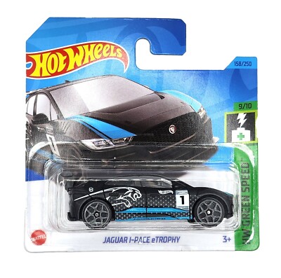 Hot Wheels Jaguar i-Pace eTrophy HW Green Speed Kids Model Diecast