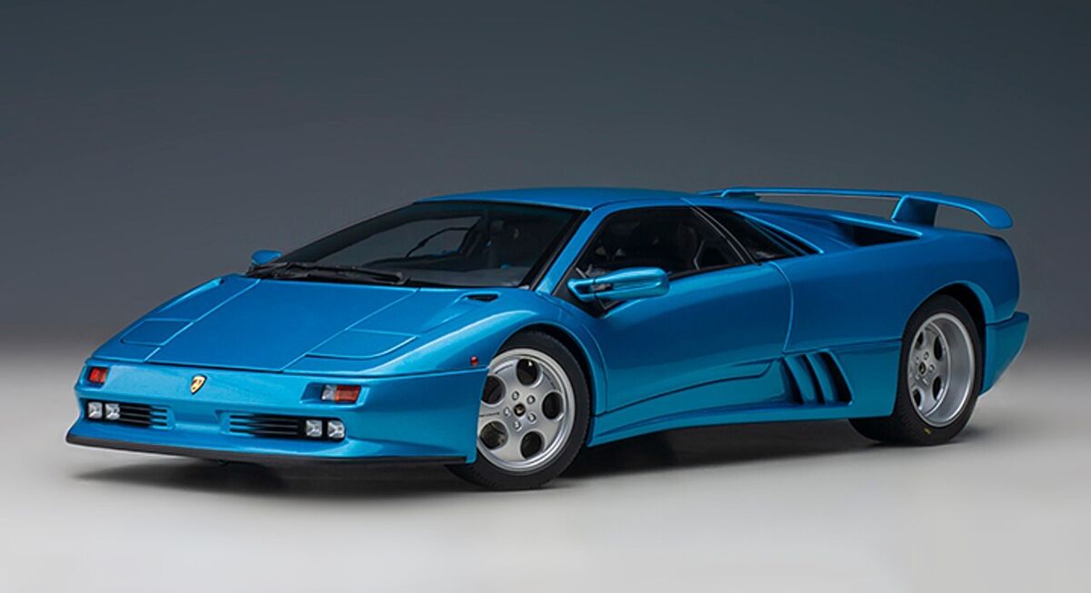 1/18 AUTOart Lamborghini Diablo SE30 Blue Sirena Metallic 1/18 AUTOart Lamborghini Diablo SE30 Blue Sirena Metallic