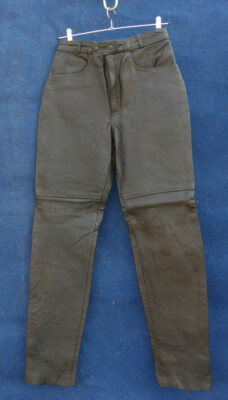 Leather Jeans Trousers Jeans Denim Pants Warehouse Sale Stock Textile Harro 5490
