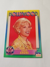 Dinah Shore Hollywood Walk of Fame Card Vintage # 244 Starline 1991 NM 