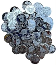 100x PURE .999 Fine Silver Rounds Bullion Estate Lot Amazing Designs