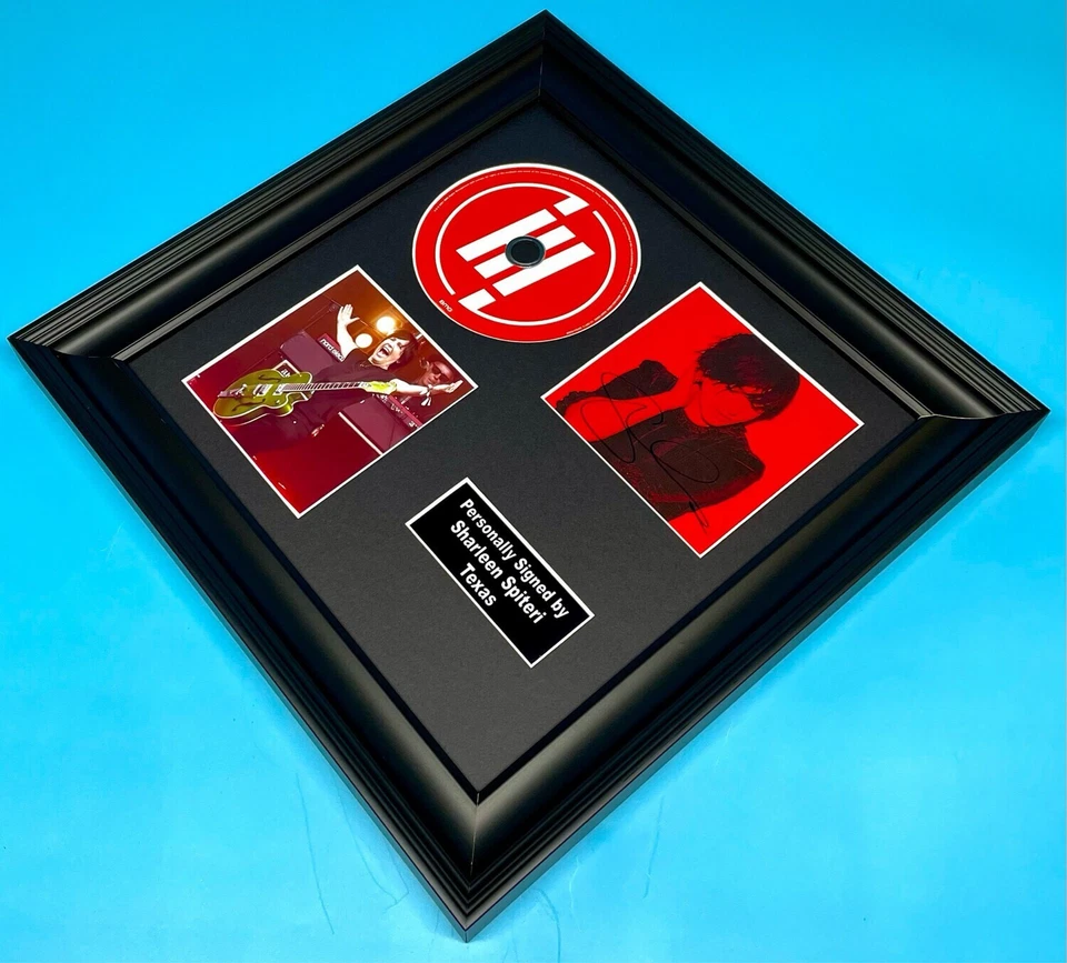 Sharleen Spiteri Signed Photo & CD Framed &COA Autograph Music Memorabilia Texas - Image 2 of 4