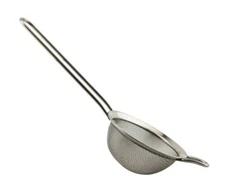 (1x) FINE MESH BAR COCKTAIL JUICE & DRINK STRAINER  Stainless Steel 