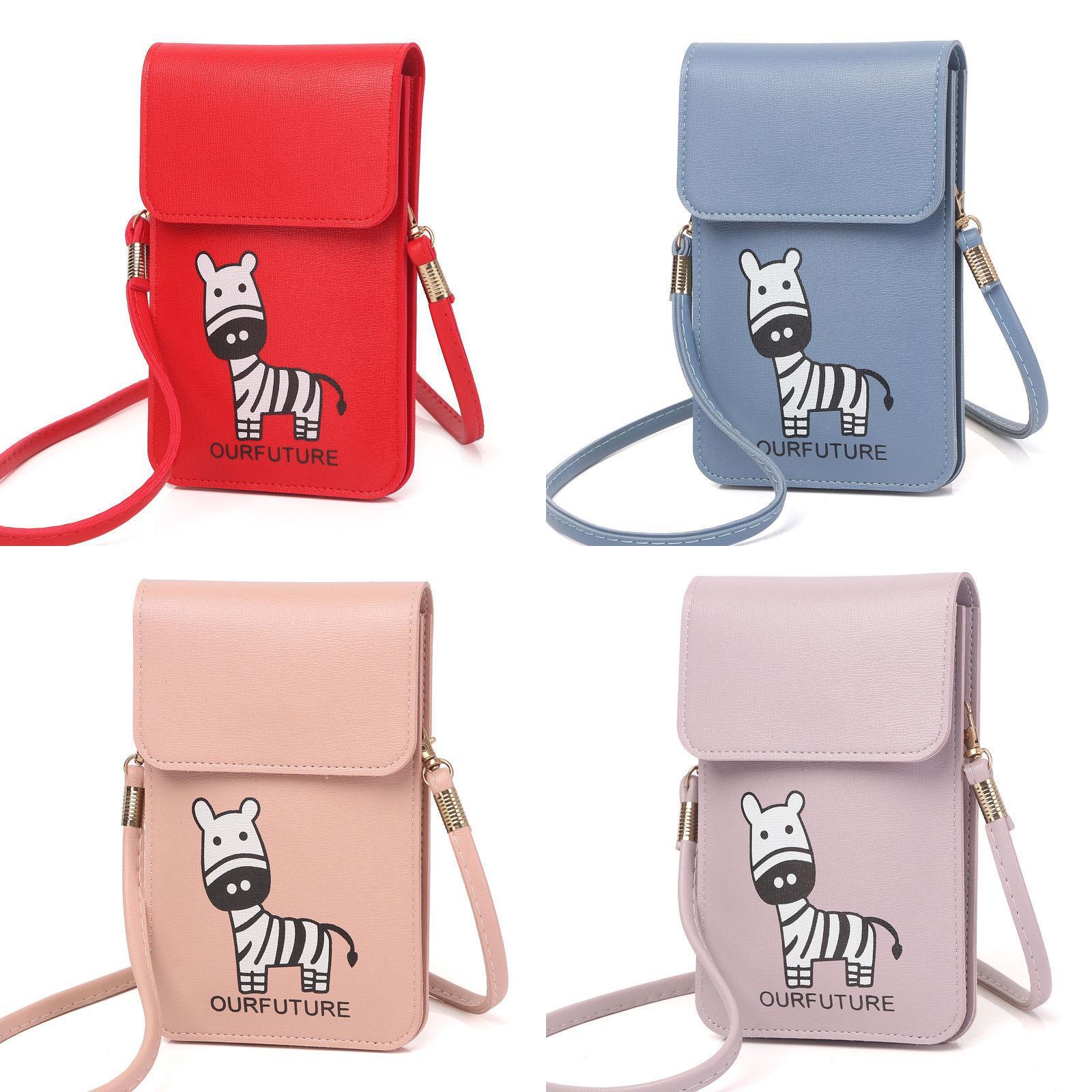 Petite Cartoon Cute Animal Pu Leather Shoulder Bag With Buckle
