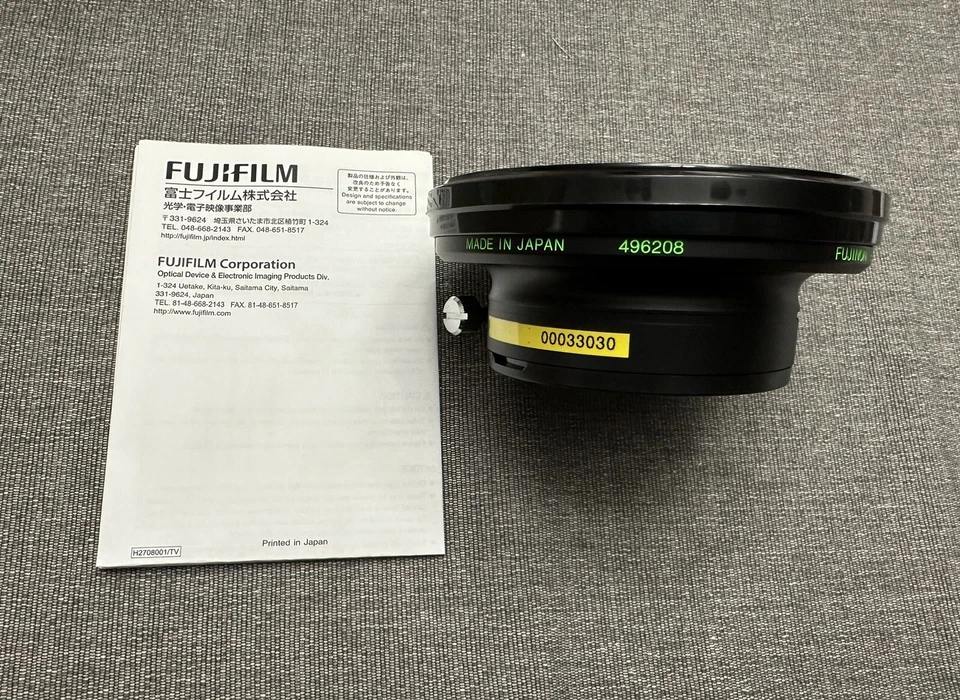 Fujinon F-ATH85 0.57x Fisheye Attachment Lens MINT - Image 2 of 4