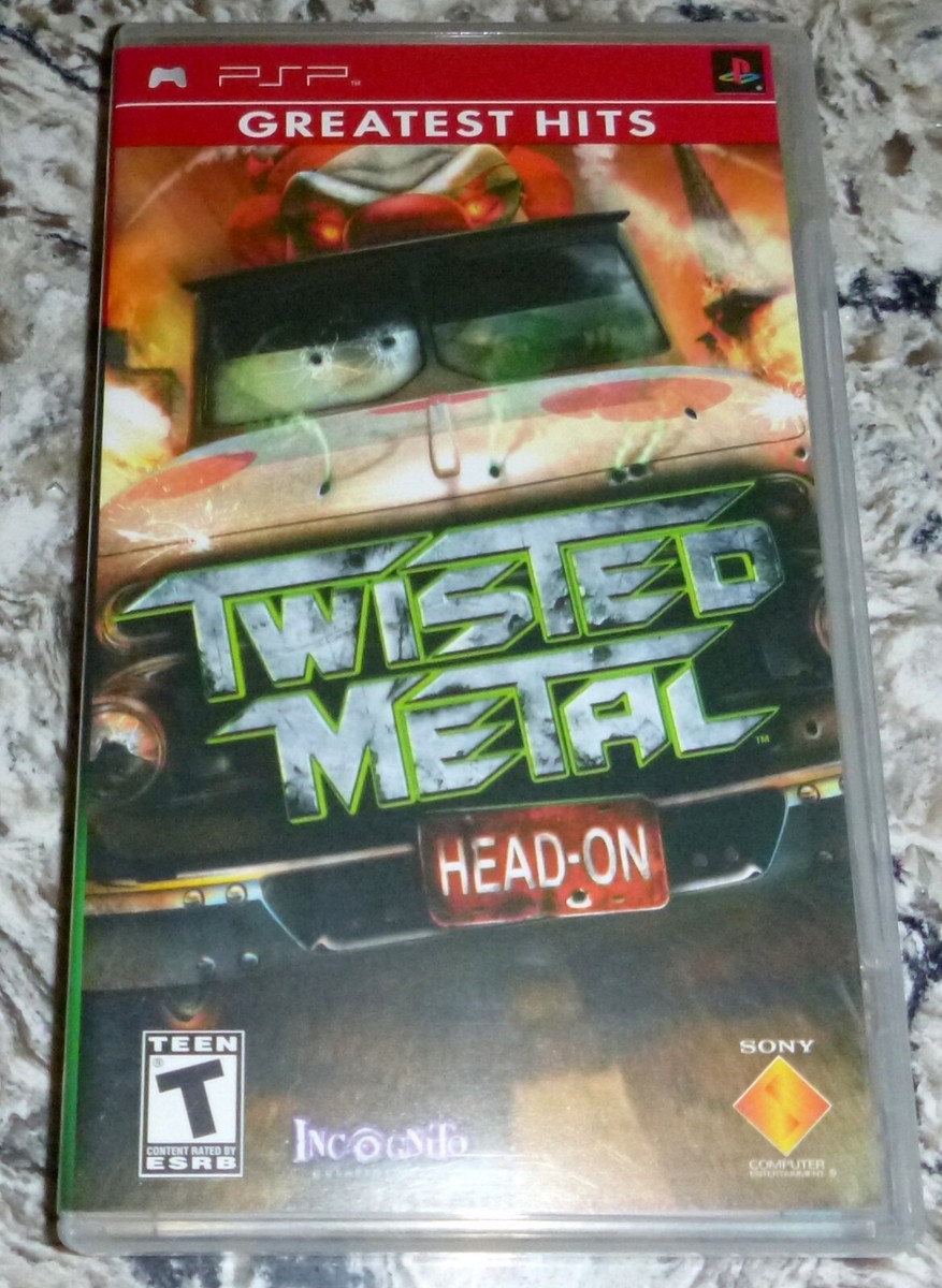 Twisted Metal: Head-On - PSP - disc, booklet and case | eBay