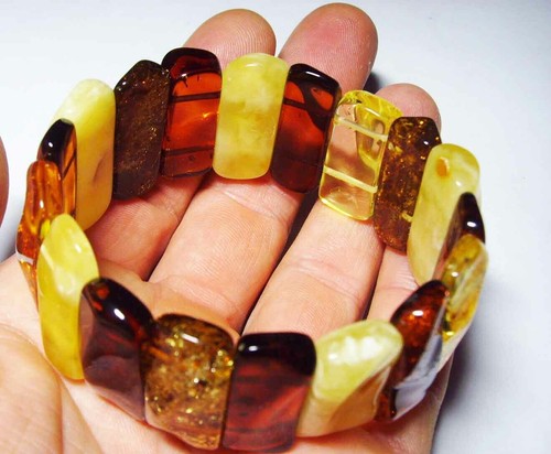 Bernsteinarmband echt Baltischer Bernstein Stein Armband Bernstein Schmuck Ar... - 第 4/9 張圖片