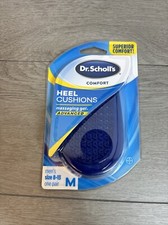 Dr. Scholl's Comfort Heel Cushions with Massaging Gel Men's Size 8-13 One Pair