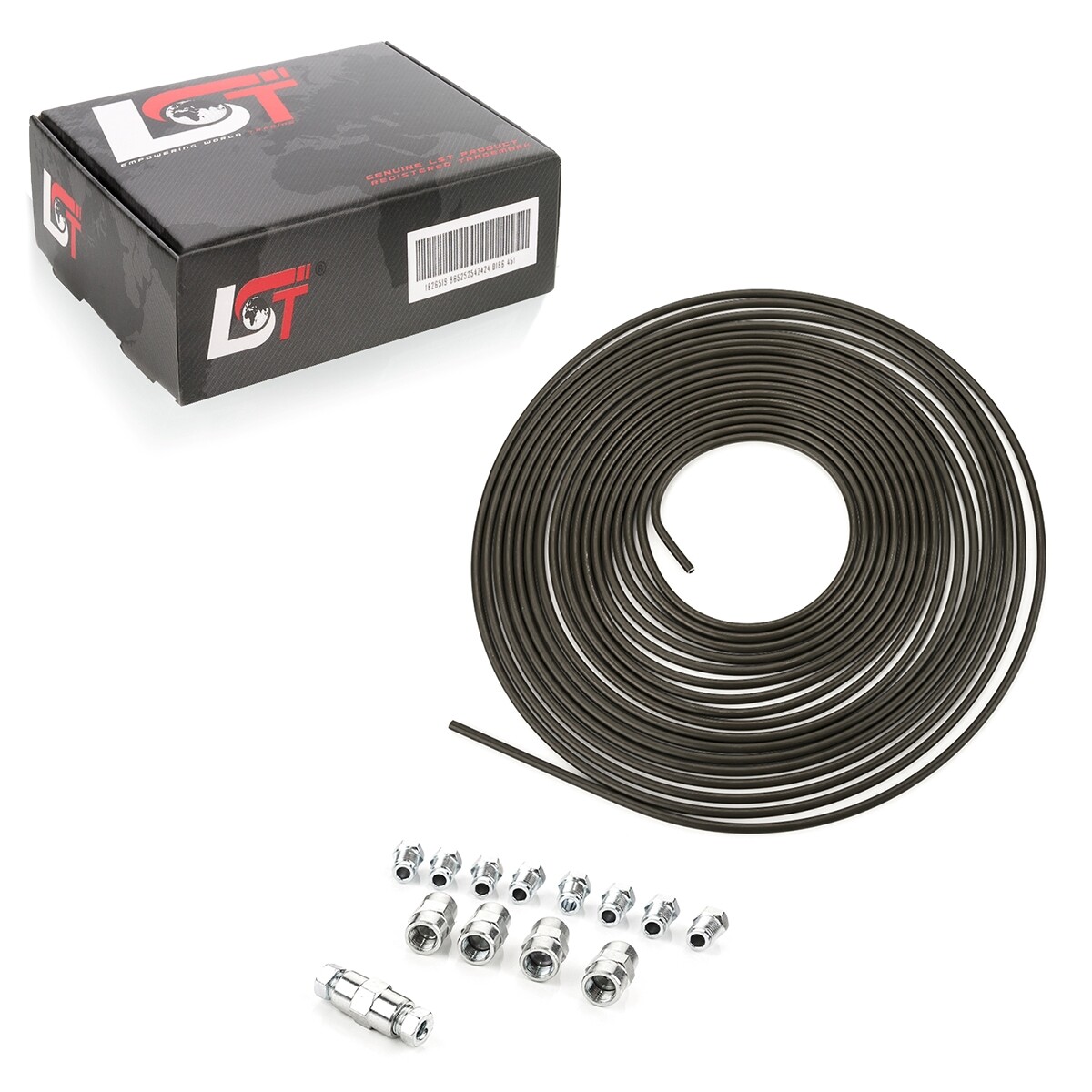 10m Brake Line Steel 4,75mm 10 Screw Fitting 5 Connector for Daihatsu