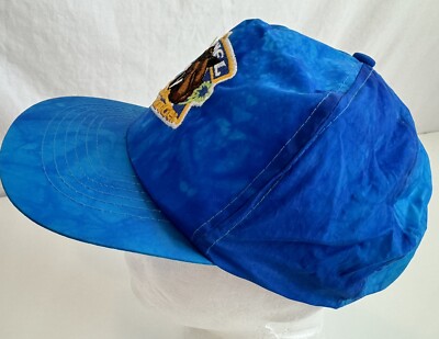 Joe Camel Cigarettes Smooth Character Hat Blue Snapback Vintage