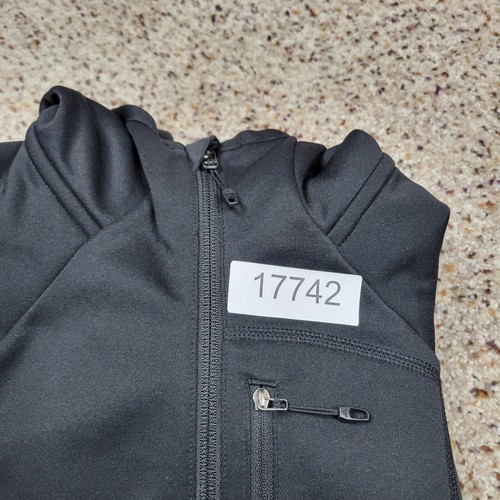 Adidas Jacket Girls Medium Black Zip Performance Hoodie Sweatshirt Run Outdoors - Picture 13 of 13