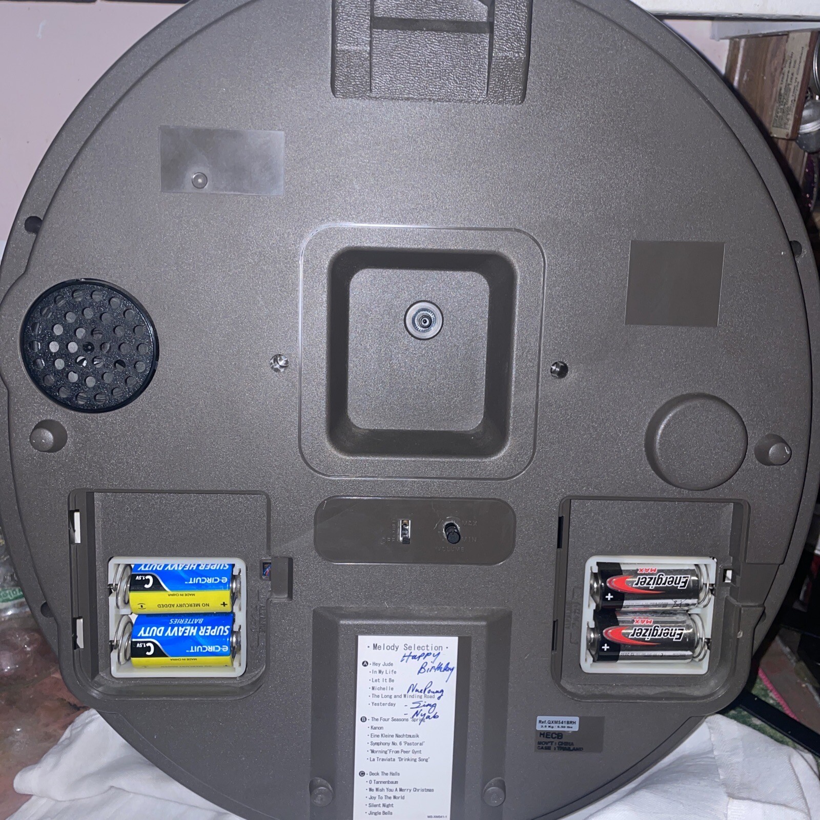 Seiko Melodies In Motion Wall Clock Hi Fi Musical Beatles Songs+