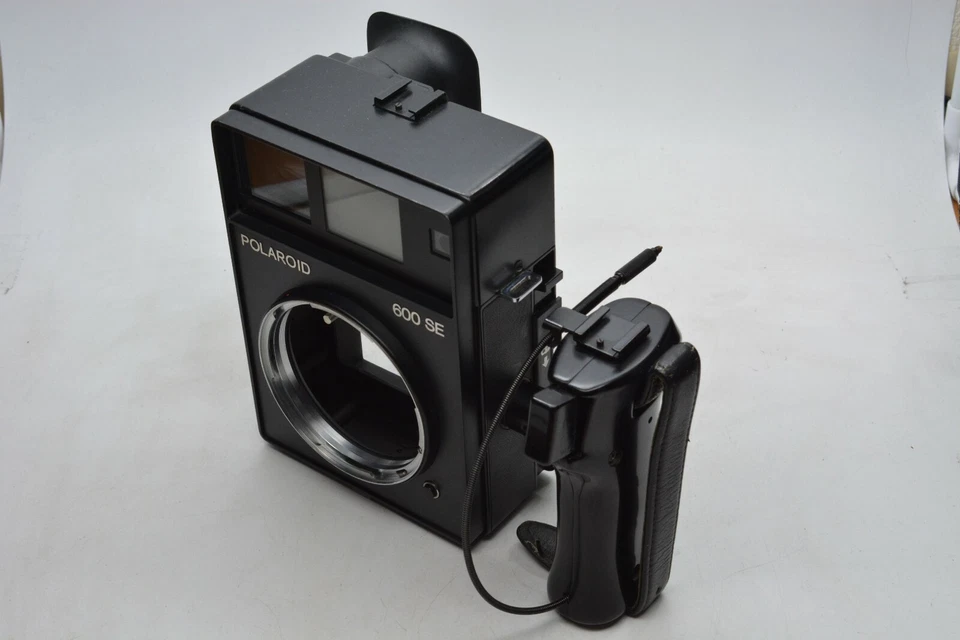 [EXC POLAROID 600SE 600 SE Instant Film Camera body Black Grip From JAPAN - Image 2 of 4