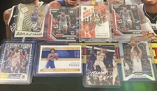 Panini Illusions Hoops Stephen Curry Poole Wiseman RC Base Jersey Relic Lot of 8