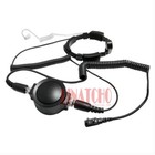 Tactical PTT Talk Listen Earphone Neck Throat Mic Wouxun Baofeng Walkie Talkie