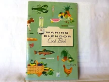 1955 Waring Blendor Cook Book Recipes Booklet PLUS Service List & Mail In Card
