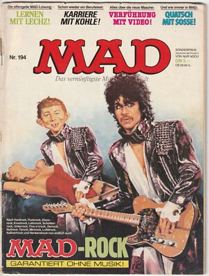   MAD #194 MAD-Rock, Williams/EC Publications COMICHEFT Z2/2-