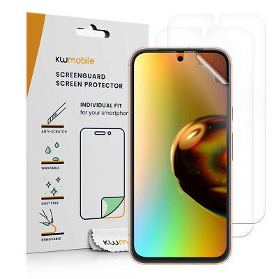3x Folie für Google Pixel 8a Displayschutzfolie transparent Telefon Cover 