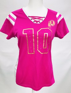pink redskins shirt