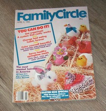 Family Circle 1985 magazine EASTER Carol Burnett SNOOPY AD Dom DeLuise