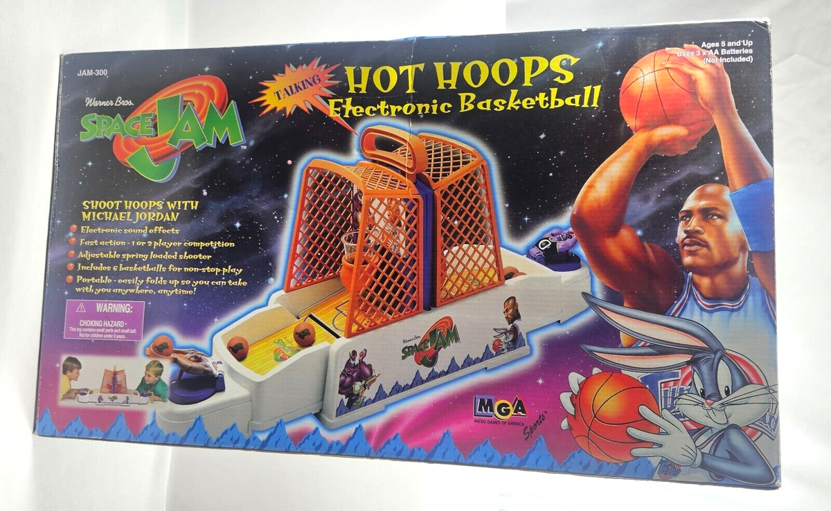 1996 Michael Jordan Space Jam Talking Hot Hoops Electronic