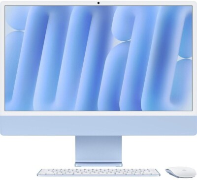 Apple iMac Retina 4,5K M4 8C- CPU/GPU 24'' 2024 16GB, 256GB SSD, MWUF3DA -NEU/OVP