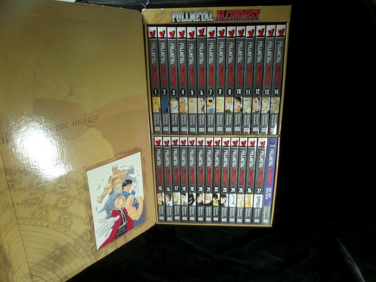 FullMetal Alchemist Complete English Manga Box Set Vol 1-27