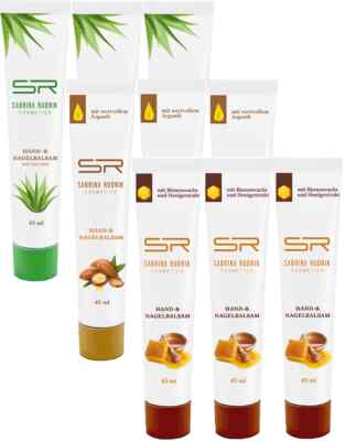 Handcreme Nagelbalsam Aloe Vera Arganöl Bienenwachs Creme Balsam Pflege S.Rudnik
