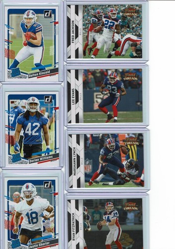2023 Panini Donruss Football Buffalo Bills Team Set (13) Base Cards +++++ - Picture 2 of 4