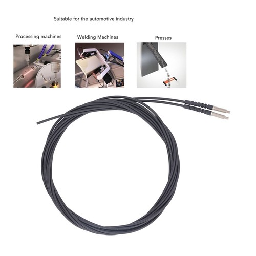 Fiber Optic Sensor 0 to 3600mm Distance Measuring M4 Thread Probe Fiber - Afbeelding 11 van 12