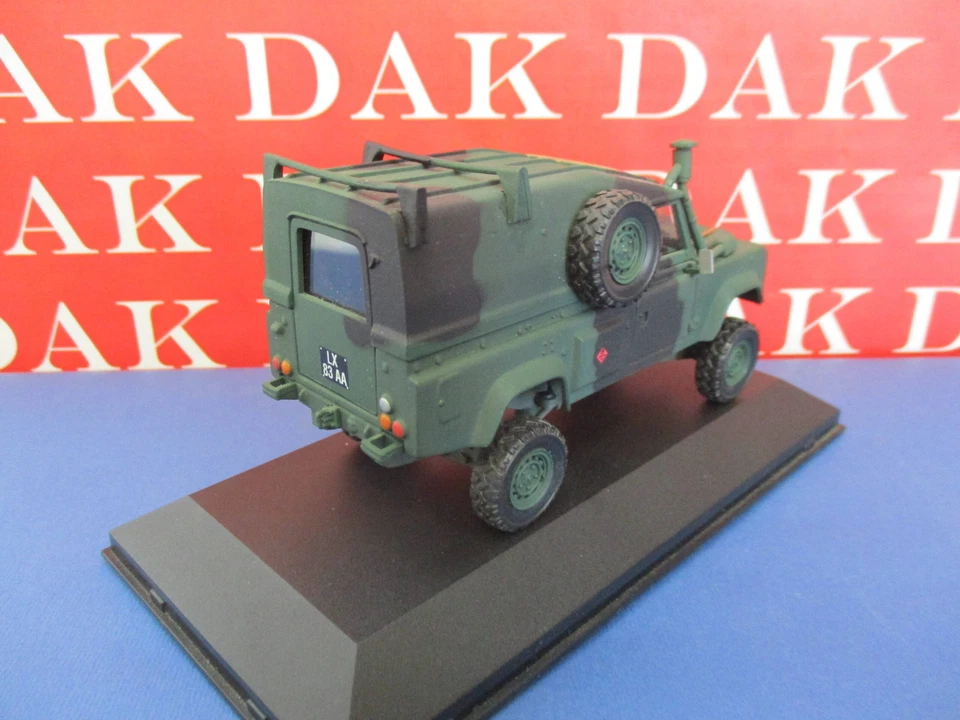Die cast 1/43 Modellino Auto Land Rover 110 British Army United Kingdom 2000 - Immagine 3 di 3
