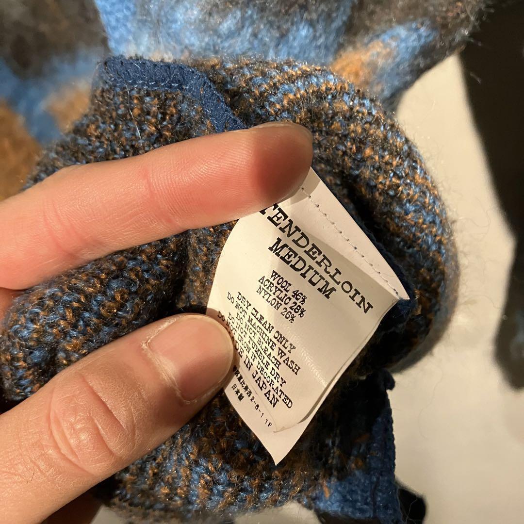 Tenderloin Mohair Cardigan Blue size M | eBay Tenderloin Mohair Cardigan Blue size M | eBay