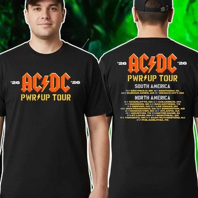 AC/DC PWR UP Tour 2026 T-Shirt