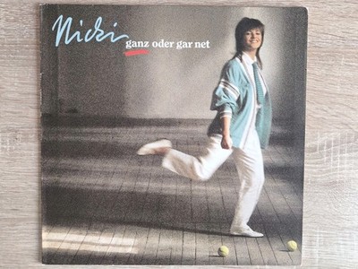 NICKI   GANZ ODER GAR NET/LP/1986/POP/SCHLAGER/OIS MIT ALLEN SONGTEXTEN!  
