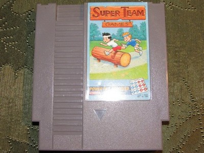 Super Team Games for Nintendo NES - Contacts Cleaned, Tested WORKING