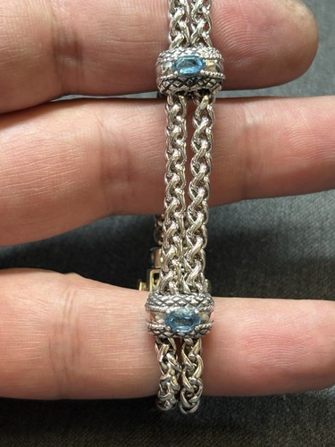 Andrea Candela Blue Topaz Bracelet