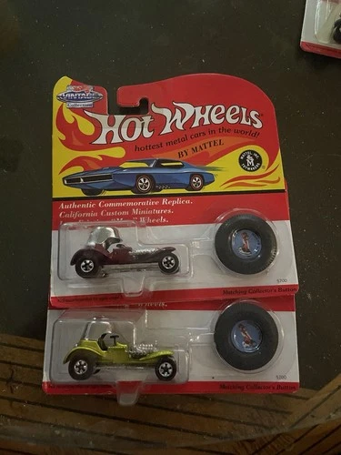 Hot Wheels Vintage Collection Red Baron Set Of 2