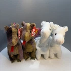 VNTG Lot 4 TYBeanie Babies (Retired) Dragons MAGIC & SCORCH 1995/1998 Plush USA