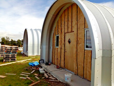 30x30x15 DuroSPAN Steel Clear Span Straight Wall S-Building DIY Open Ends DiRECT