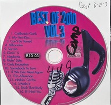 B10-03 VOL 3 BEST OF 2000  KARAOKE CDG LOT MAIL