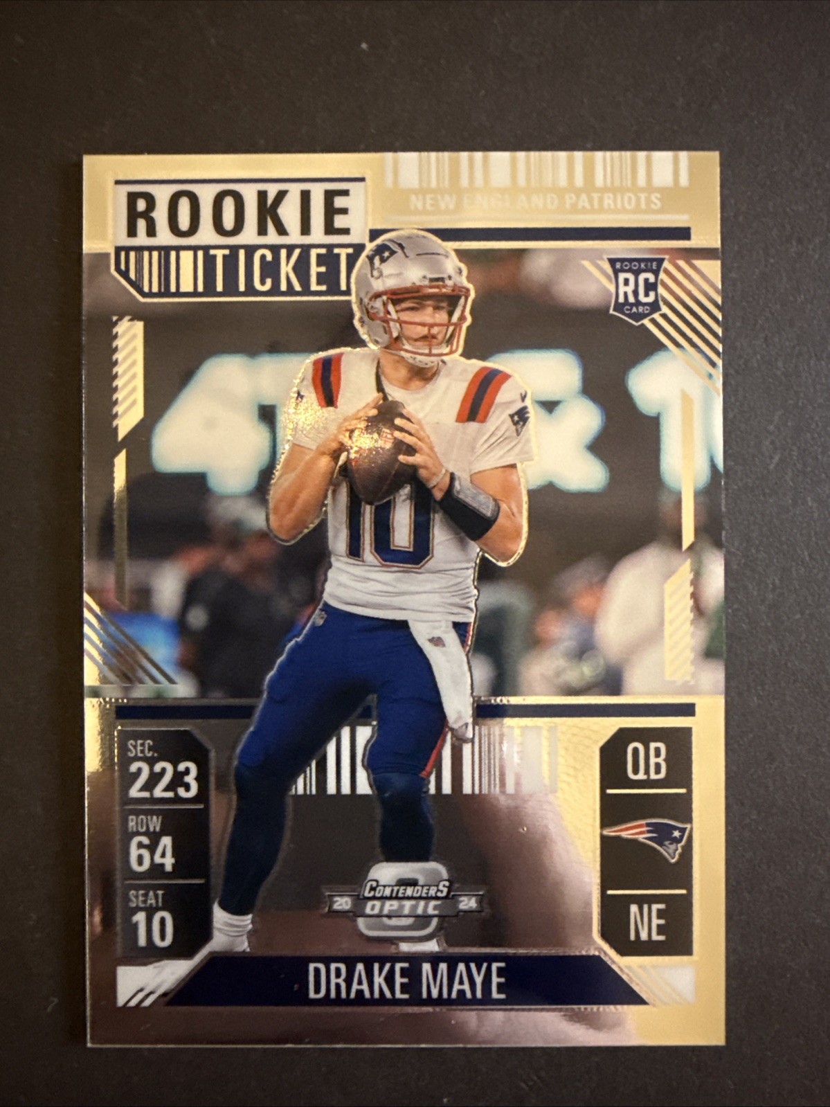 2024 Panini Contenders Optic - Rookie Ticket Drake Maye #70 (RC)