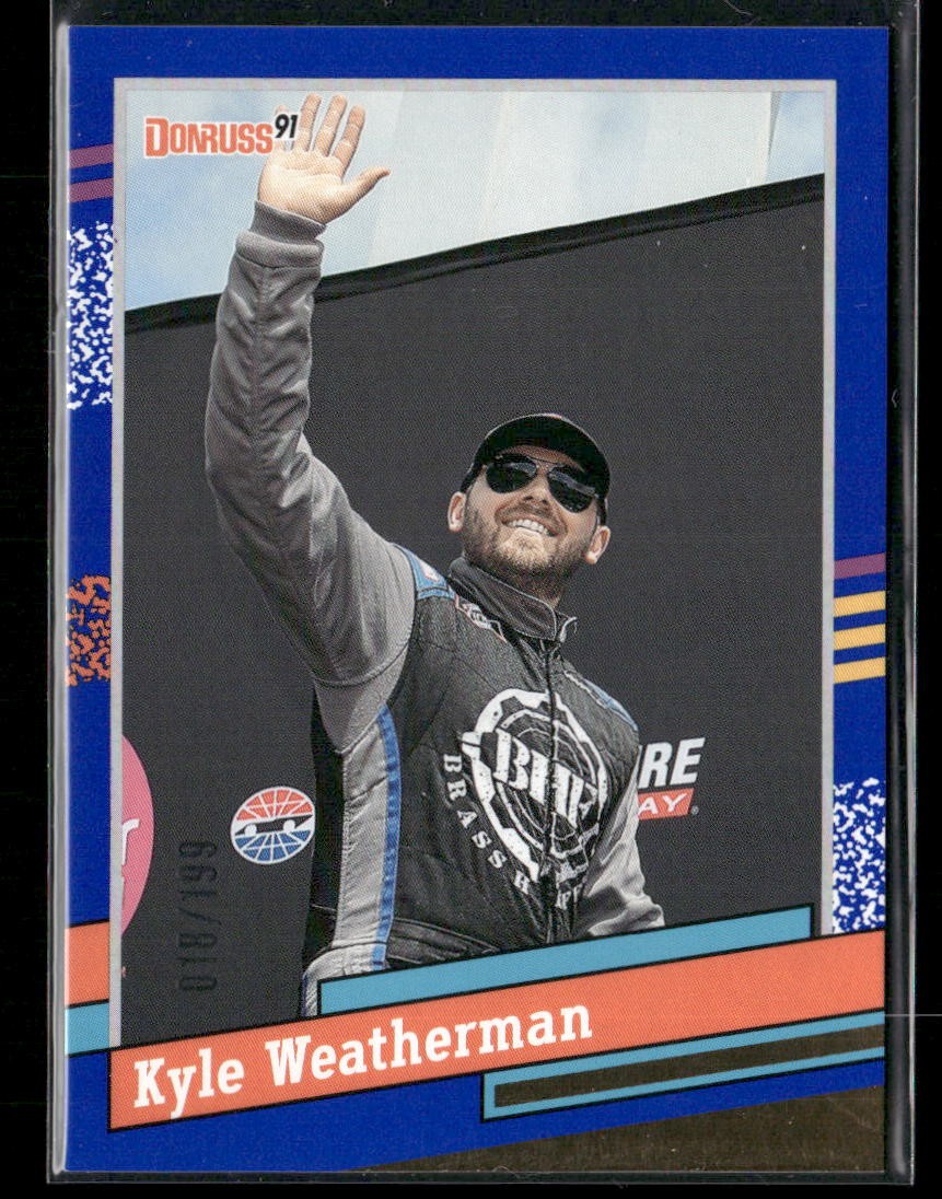 2024 Donruss #164 Kyle Weatherman Blue #/199