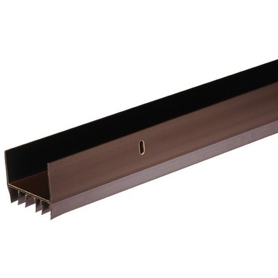 Frost King B79/36H Door Bottom, Brown, 36 in L, 1-3/4 in W, Vinyl, Includes: Scr