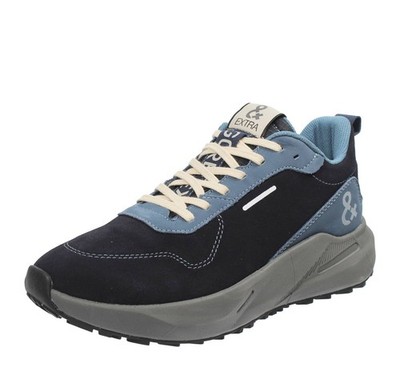 Extr4 Kaizen - Sneaker aus Wildleder und blauem Goretex - Größe 40 [25cm] Herrenschuhe