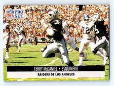 1991 Pro Set Spanish #192 Terry McDaniel Fresh Break EX-EXMINT