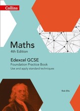 GCSE Maths Edexcel Foundation Practice Book by Kath Hipkiss PAPERBACK