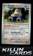 Reverse Holofoil Snorlax 143/165 Pokemon Uncommon SV: Scarlet & Violet 151 Card